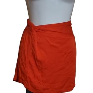 FREE PEOPLE mini skirt front twist 4